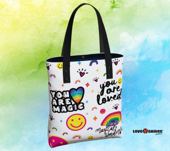 Loveshines Multi-Logo Tote Bag